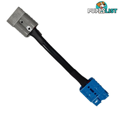 50amp Anderson Connector Grey to 50 amp Anderson Connector Blue Adaptor SKU - 50agrey-50blue