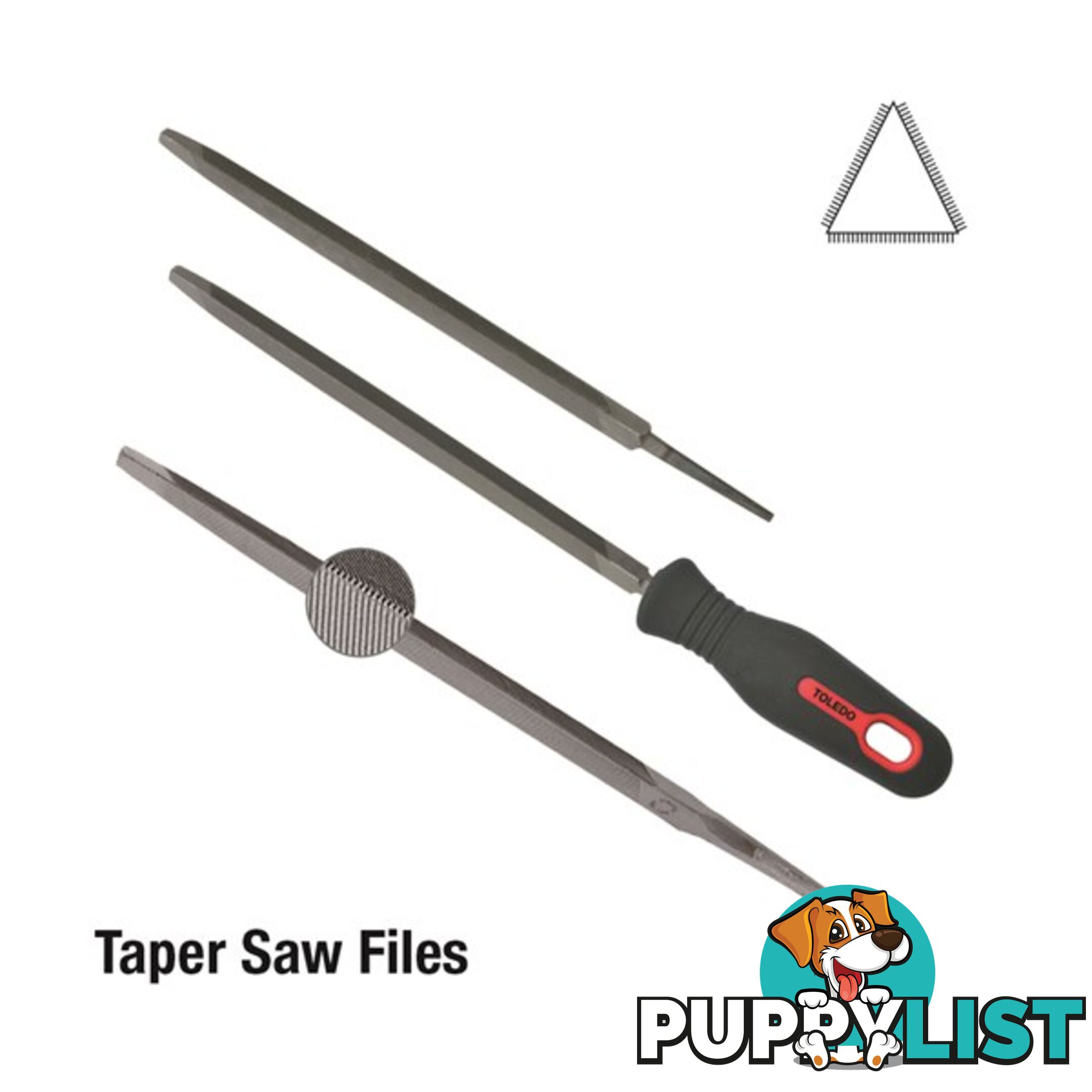 Toledo Regular Taper Saw Second Cut  - 150mm Toledo SKU - 06STR02CD