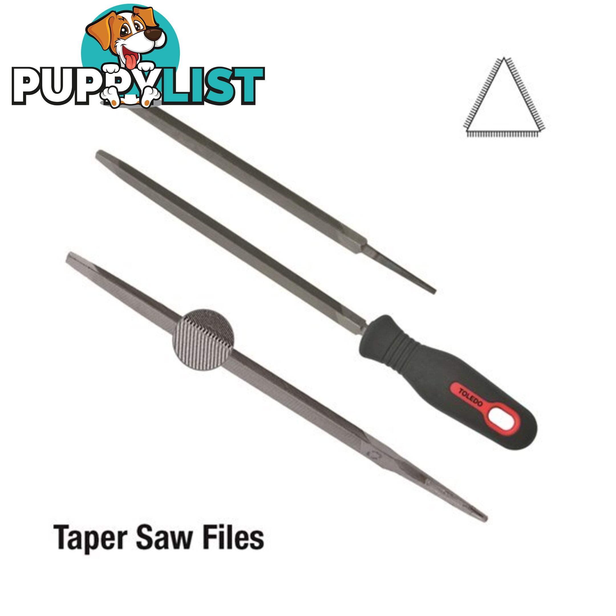 Toledo Regular Taper Saw Second Cut  - 150mm Toledo SKU - 06STR02CD