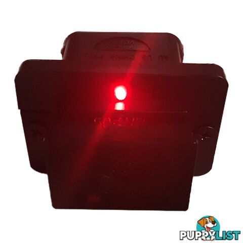 Trailer Vision 50 Amp Anderson Plug Flush Mount External Cover with LED SKU - TVN-15291-50