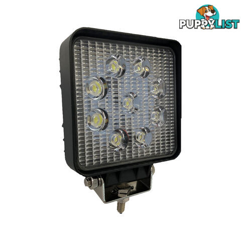 Whitevision LED Work Light 27W Flood Beam 9-30V 1800Lm SKU - LWL229F