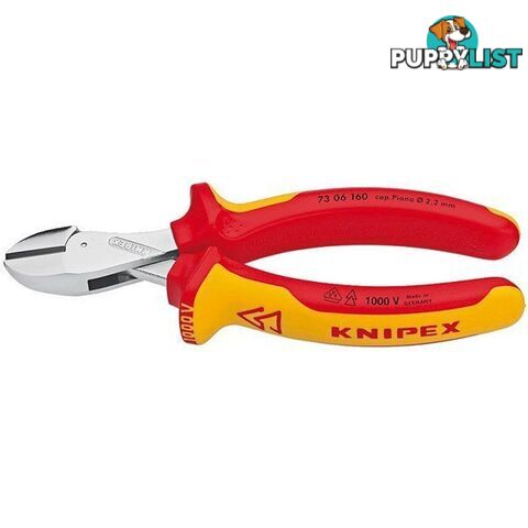 Knipex 160mm KNIPEX X-CutÂ® Diagonal Cutter  - 1000V VDE SKU - 7306160