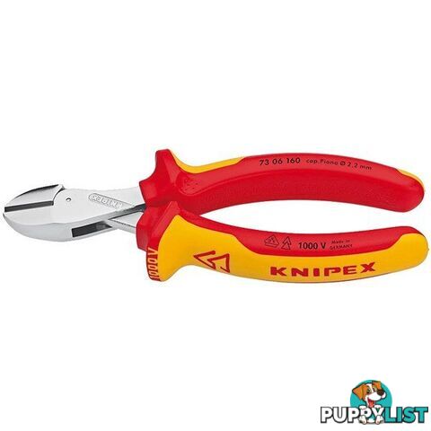 Knipex 160mm KNIPEX X-CutÂ® Diagonal Cutter  - 1000V VDE SKU - 7306160