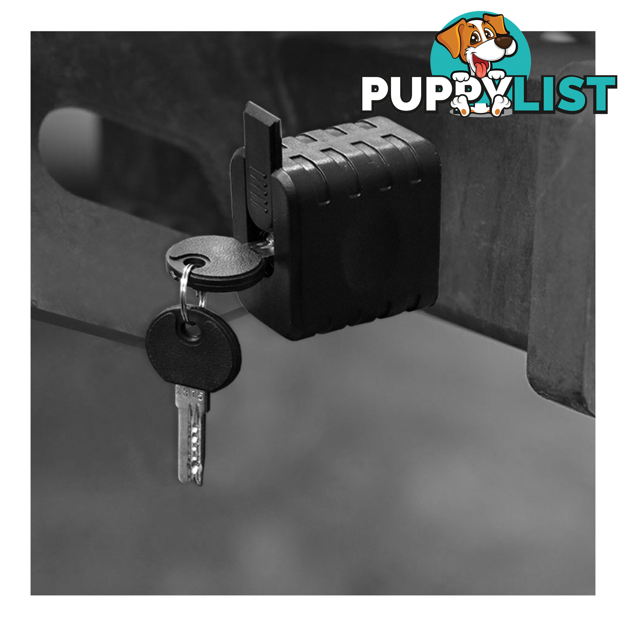 PK Tool Tow Bar Hitch Lock  - To Suit Haymon Reece Pin 5/8 " 2 Keys SKU - RG9267