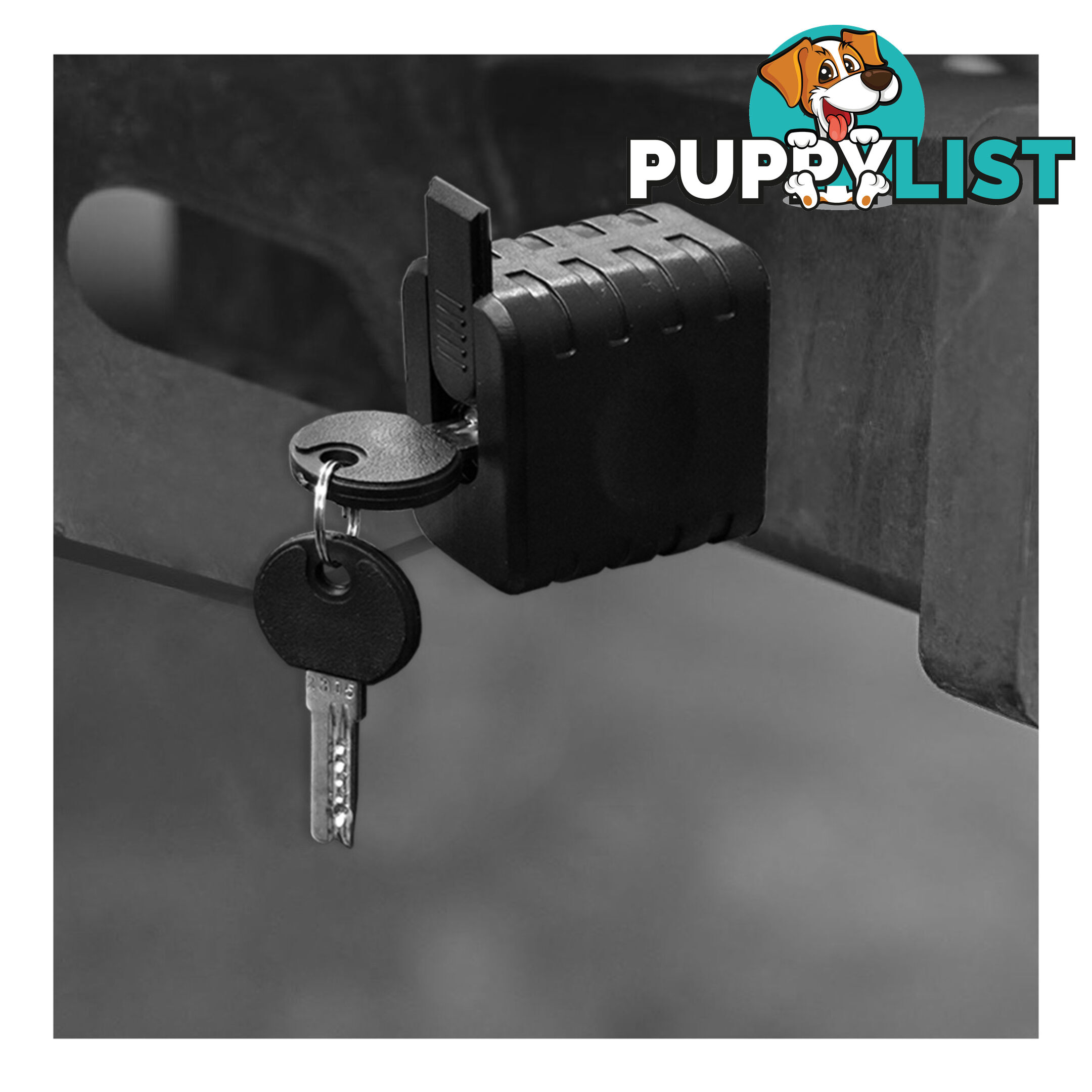 PK Tool Tow Bar Hitch Lock  - To Suit Haymon Reece Pin 5/8 " 2 Keys SKU - RG9267