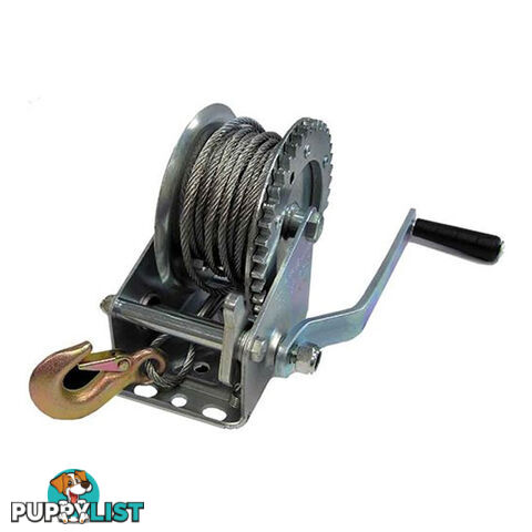 PK Tools Trailer Hand Winch 10m x 5mm Wire Max 545kgs SKU - RG4061