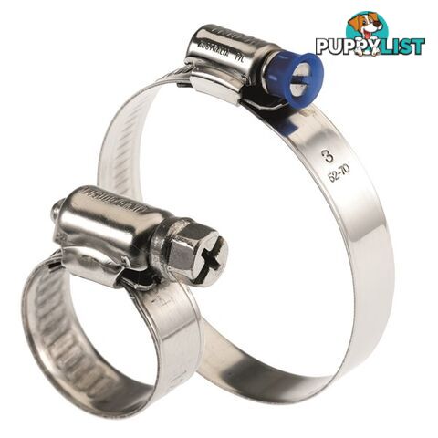 Tridon Hose Clamp 40 -57mm Regular Solid Band Collared Full S. Steel 10pk SKU - SMPC2XP