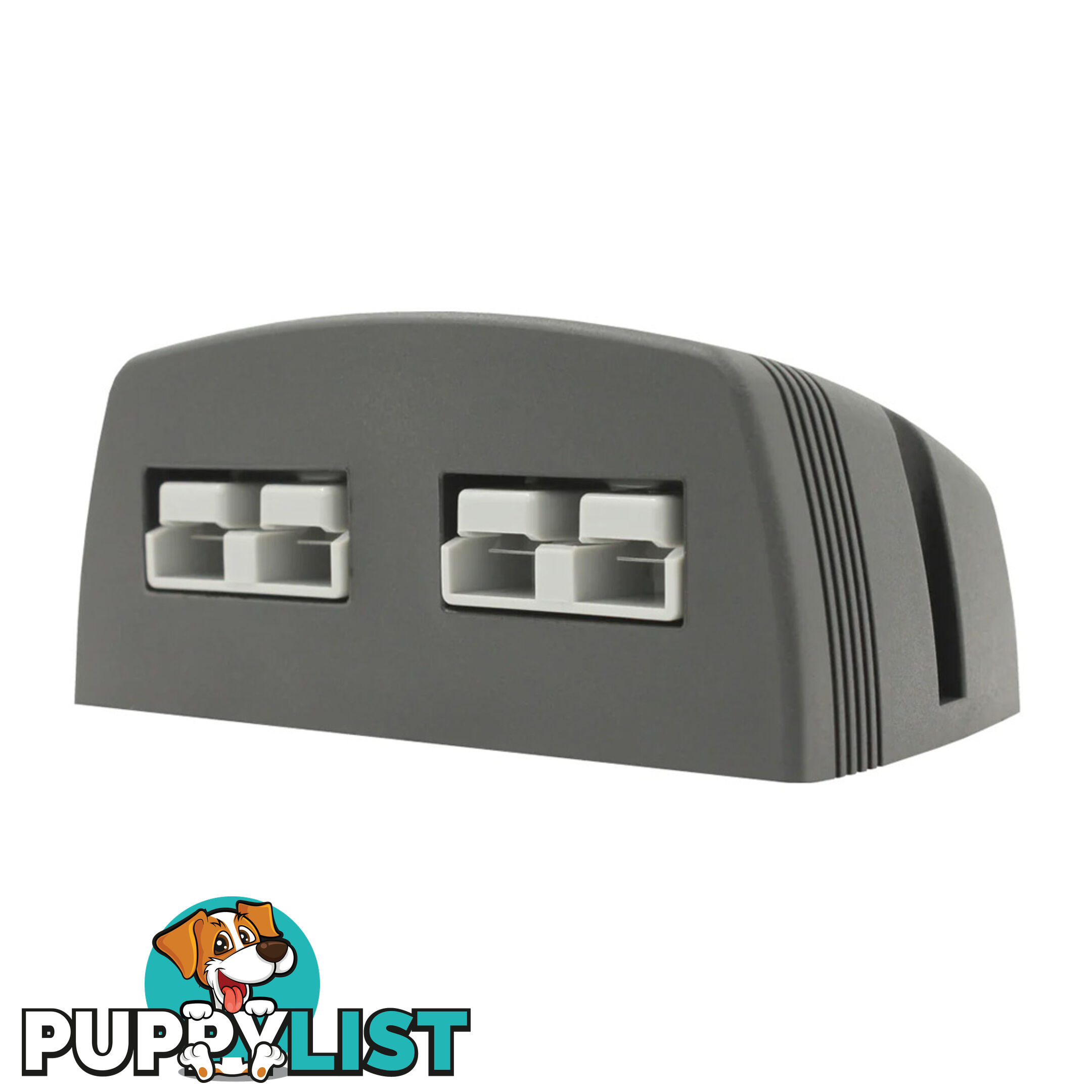 Blue Bar Double Dome Surface Mount with 50a Anderson Style Plugs SKU - DC-237