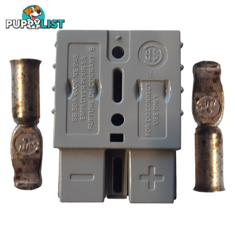 50 Amp Genuine Anderson Plug Grey SKU - 10360