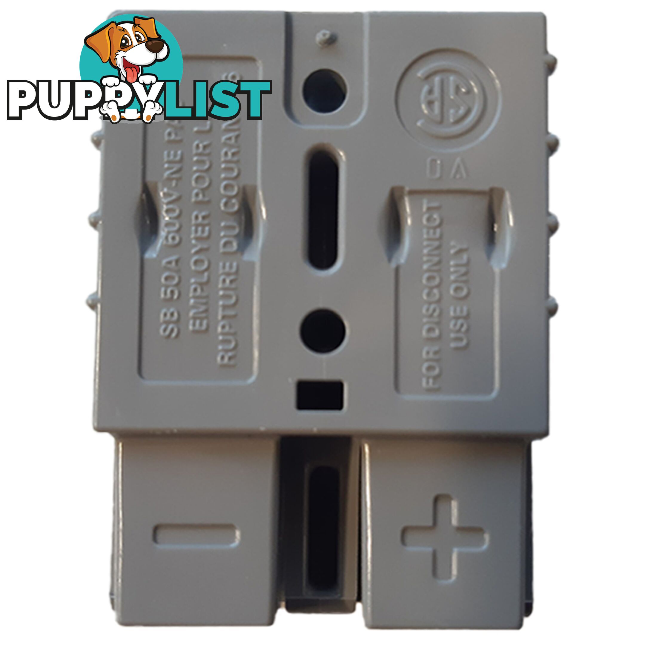 50 Amp Genuine Anderson Plug Grey SKU - 10360