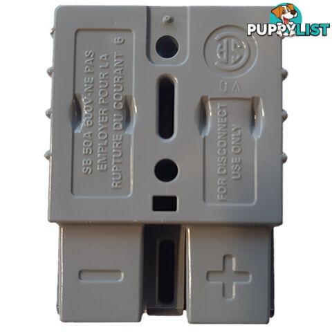 50 Amp Genuine Anderson Plug Grey SKU - 10360