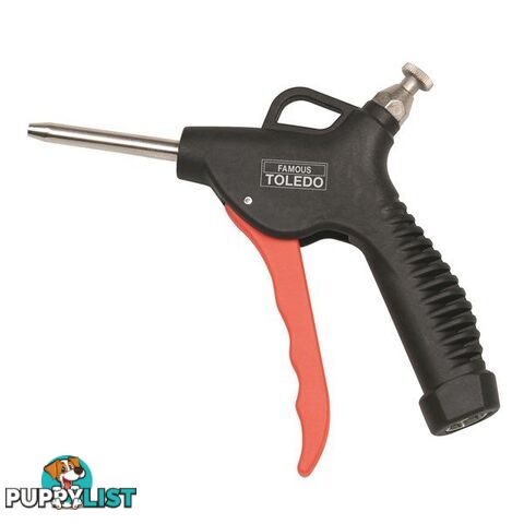 Toledo Air Blow Gun  - Adjustable Air Flow 60mm Nozzle SKU - 321102