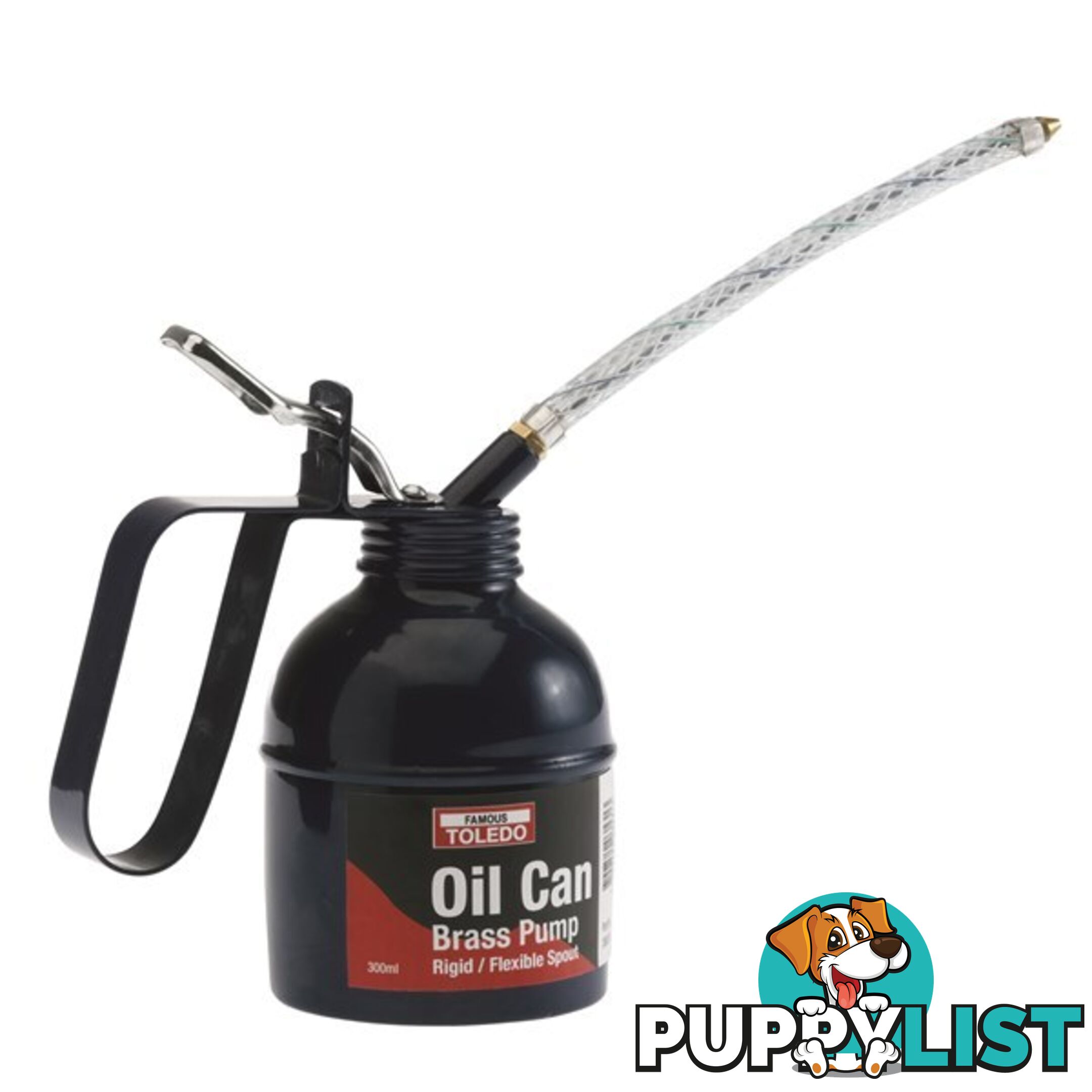 Toledo Oil Can 500ml Lever Type Rigid   Flexible Spout SKU - 305259