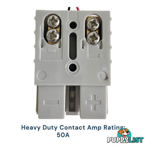 50a Anderson Style Connector and Boot No Crimp / Solder 2pc Pack SKU - TV-50APCG