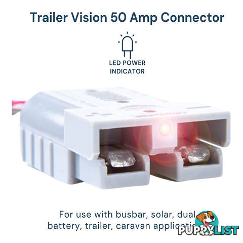 50a Anderson Style Connector and Boot No Crimp / Solder 2pc Pack SKU - TV-50APCG