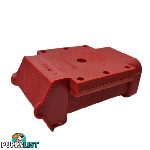 Trailer Vision 175a Anderson Plug Mounting Kit  (RED) Assembly with LED Power Indicator SKU - TVN-201426-175R