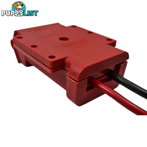 Trailer Vision 175a Anderson Plug Mounting Kit  (RED) Assembly with LED Power Indicator SKU - TVN-201426-175R