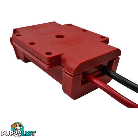 Trailer Vision 175a Anderson Plug Mounting Kit  (RED) Assembly with LED Power Indicator SKU - TVN-201426-175R