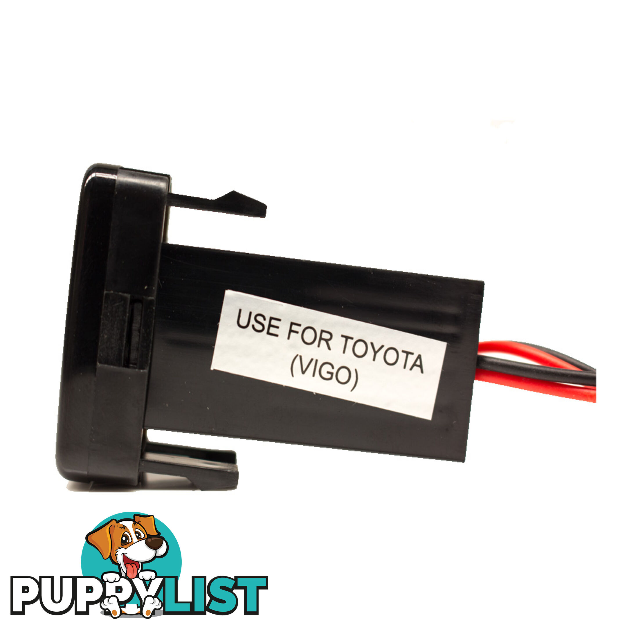 Dual USB Compatible with Toyota 2 x 5v 2.1amp Output 40mmx20mm Green B/light SKU - BB-ToyotaOldUSB