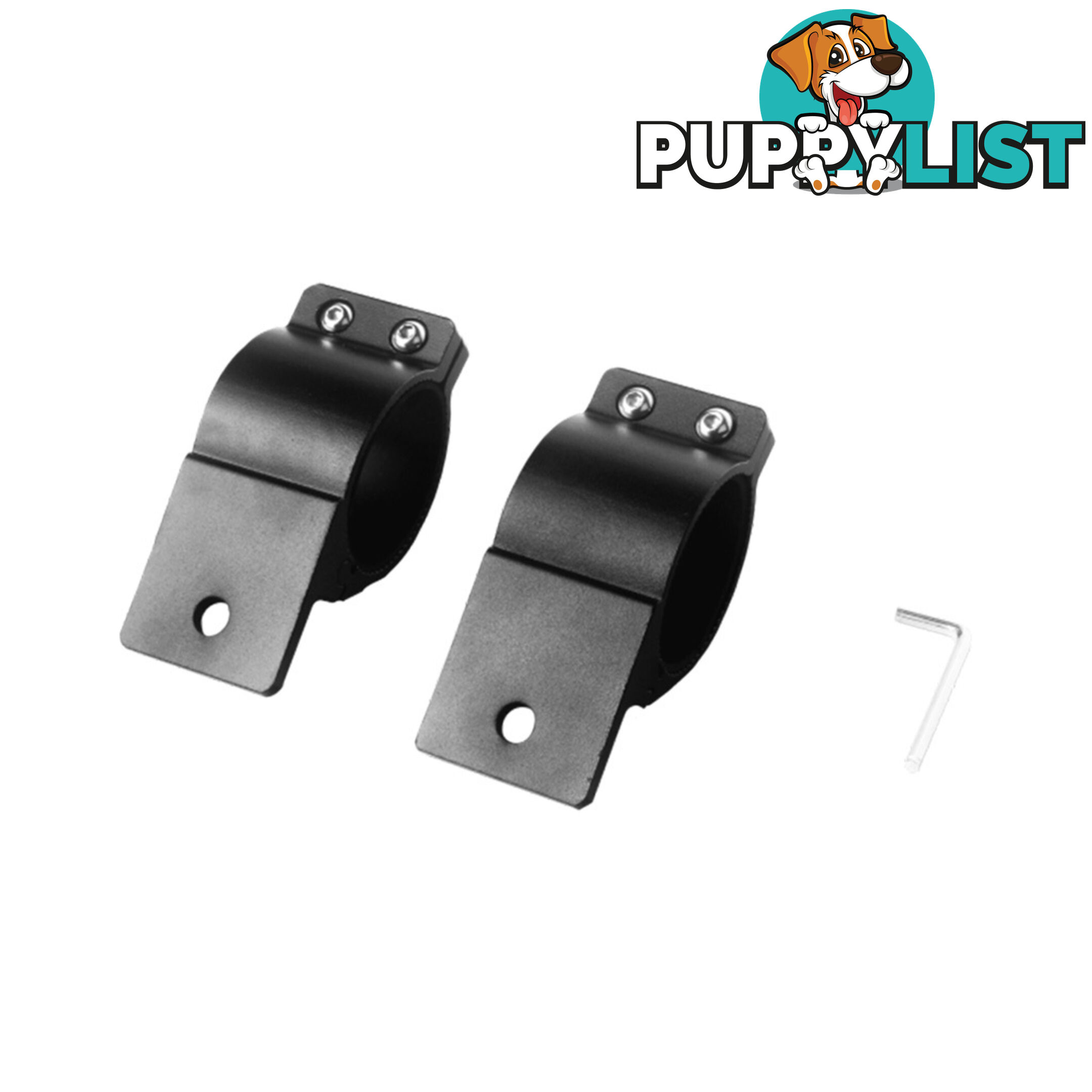 WhiteVision Bull Bar Mounting Bracket Pair 49  - 81mm SKU - LLBBKT4954, LLBBKT6671, LLBBKT7881