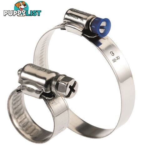 Tridon Regular Hose Clamps 180mm â 205mm Full S. Steel Solid Band 10 pk SKU - SMP9