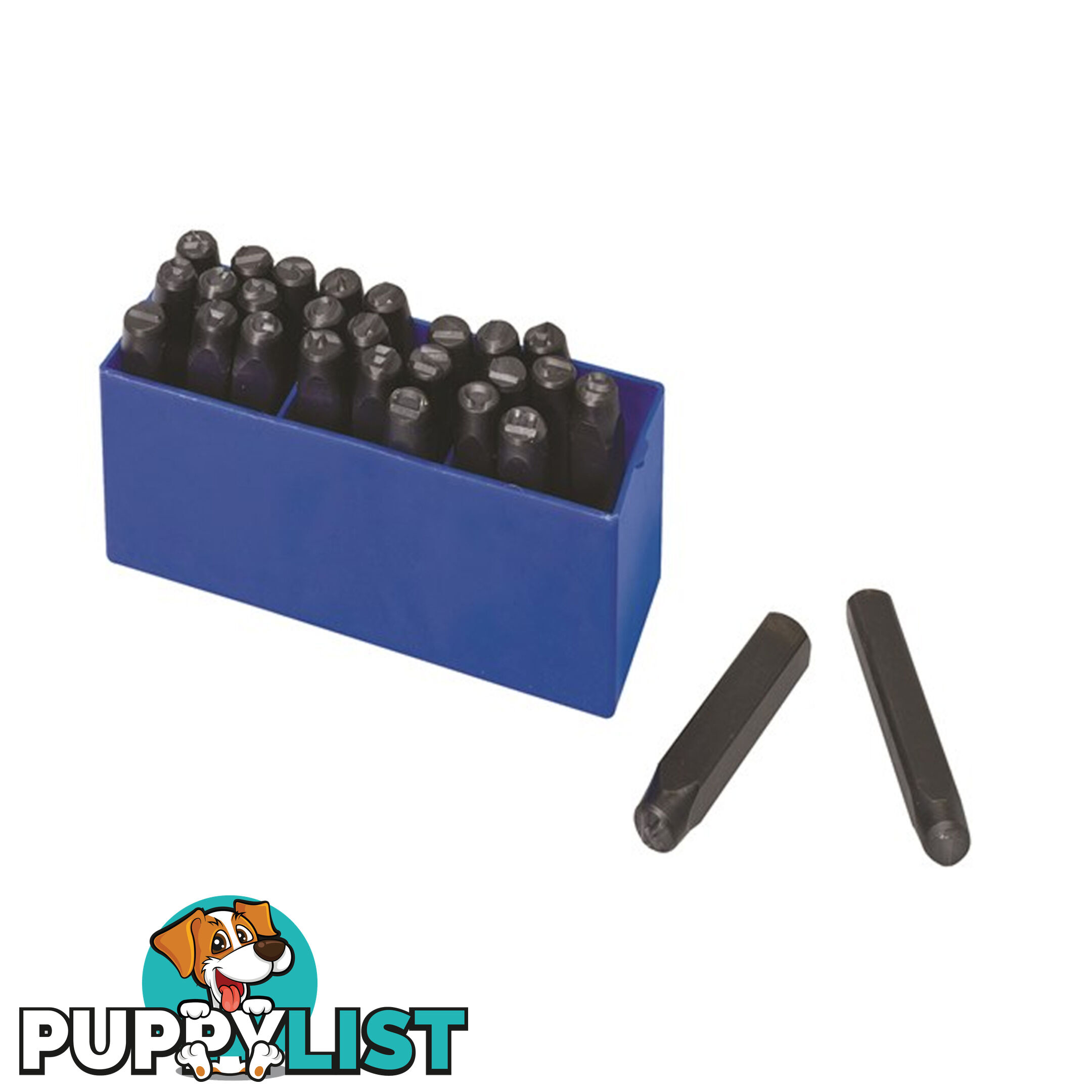 Toledo Letter Punch Set 5mm (3/16 ") 27pc SKU - 301627