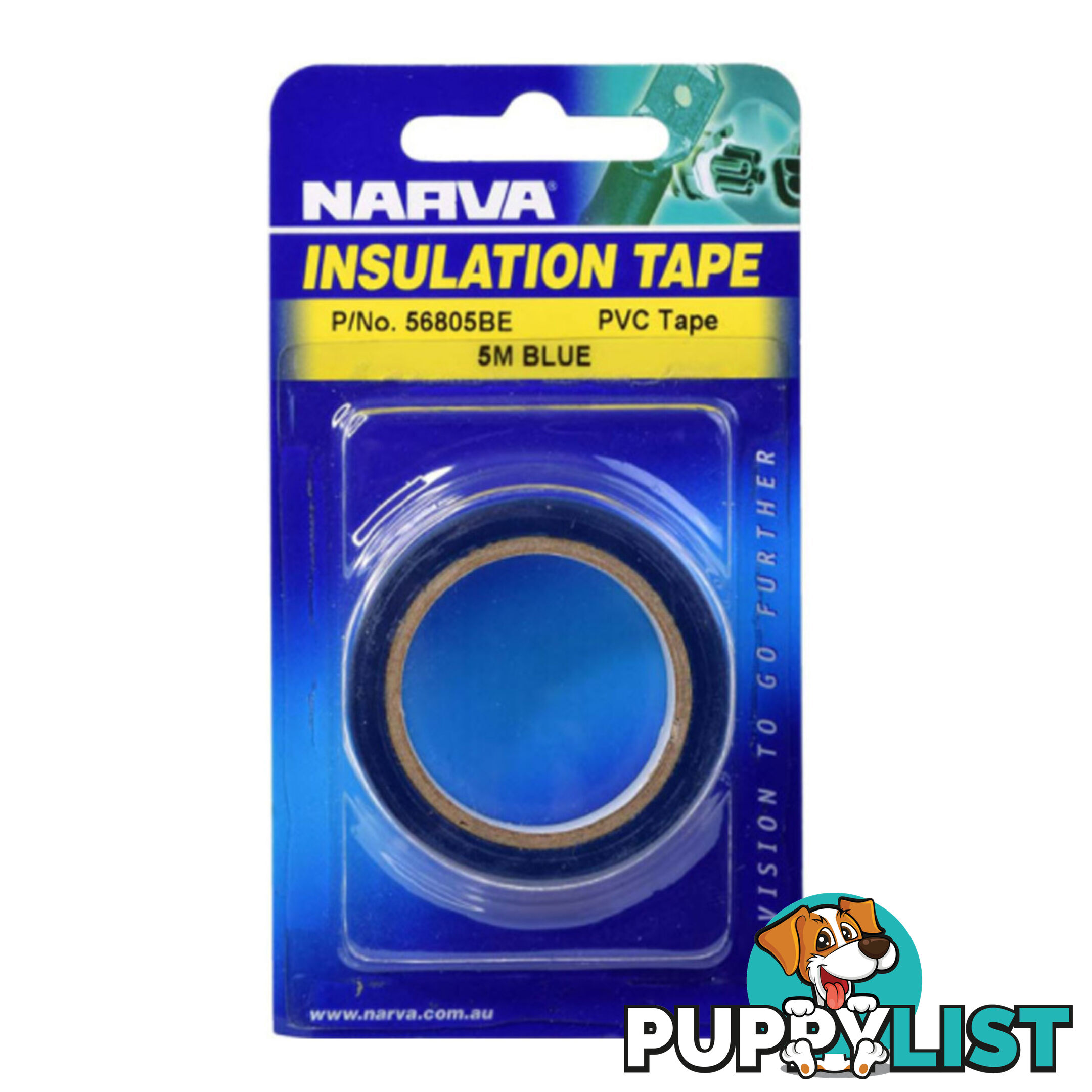 Narva Insulation Tape Blue 5m x 19mm wide SKU - 56805BE