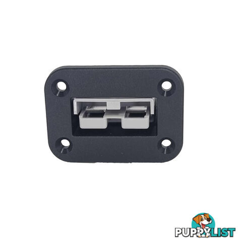 Blue Bar Single 50 amp Anderson Flush Mount with Plug SKU - DC-14070