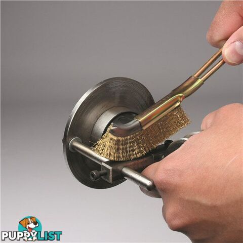 Toledo Brass Bristles Cleaning Brush Set 2 Pc SKU - 301073