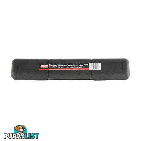 Toledo Torque Wrench 3/8 " Sq Dr Reversible 24 Tooth Ratchet Head SKU - 301098