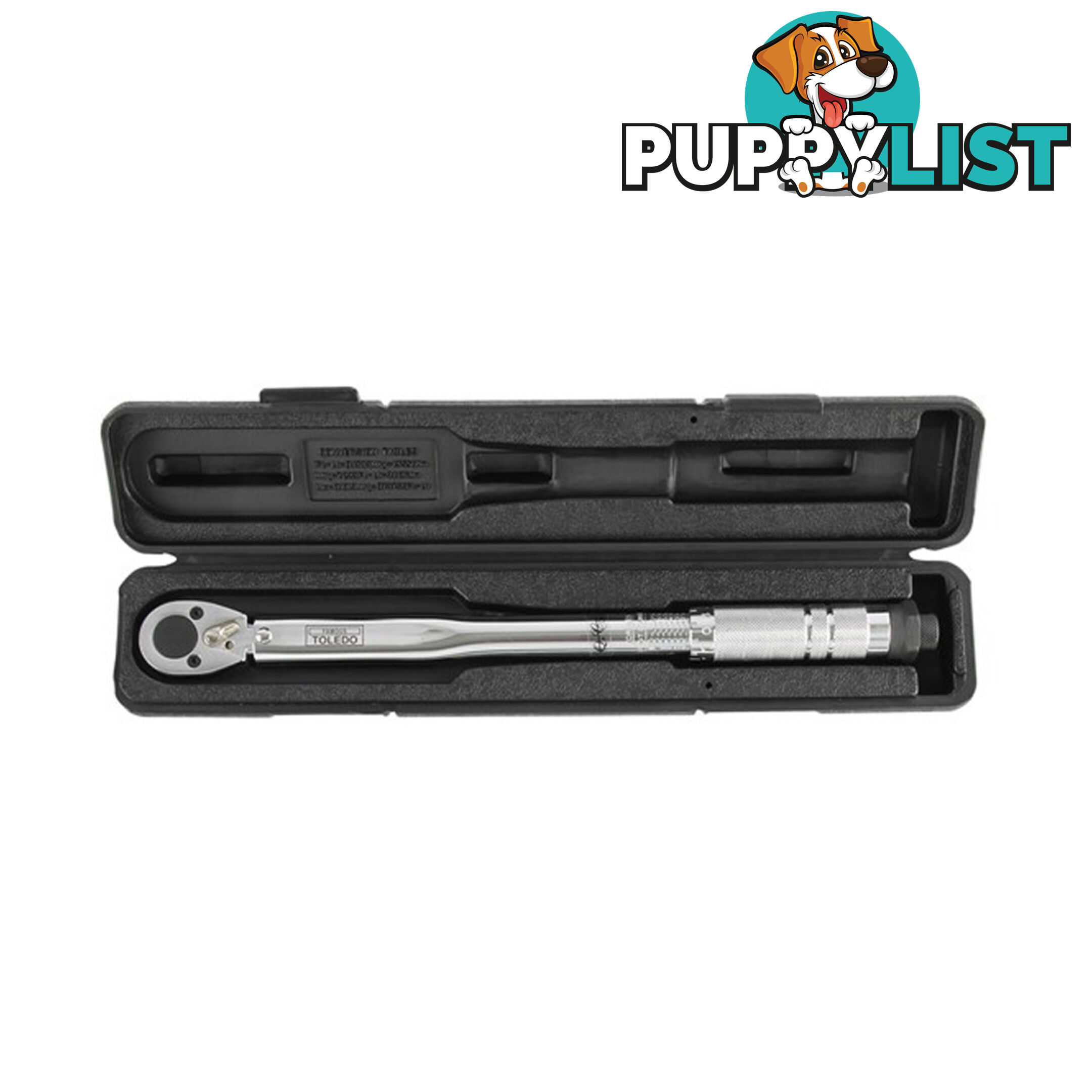 Toledo Torque Wrench 3/8 " Sq Dr Reversible 24 Tooth Ratchet Head SKU - 301098