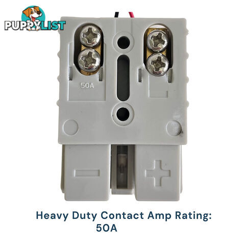 50a Anderson Style Connector and Boot No Crimp / Solder 6pc Pack SKU - TV-50APCGx6