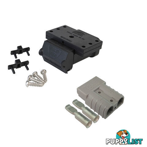 50a Anderson Plug External Mount + Lead Side Cover with 2 x 50a Anderson Plugs Inc SKU - TV-201426-50_TVN-328993-50