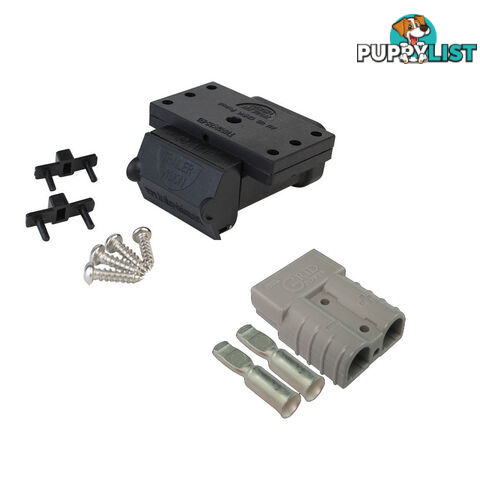 50a Anderson Plug External Mount + Lead Side Cover with 2 x 50a Anderson Plugs Inc SKU - TV-201426-50_TVN-328993-50