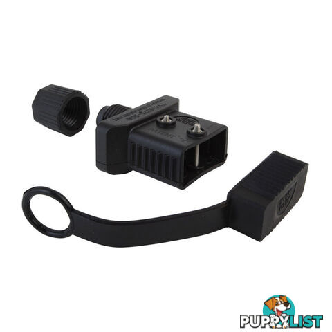 50a Anderson Plug External Mount + Lead Side Cover with 2 x 50a Anderson Plugs Inc SKU - TV-201426-50_TVN-328993-50