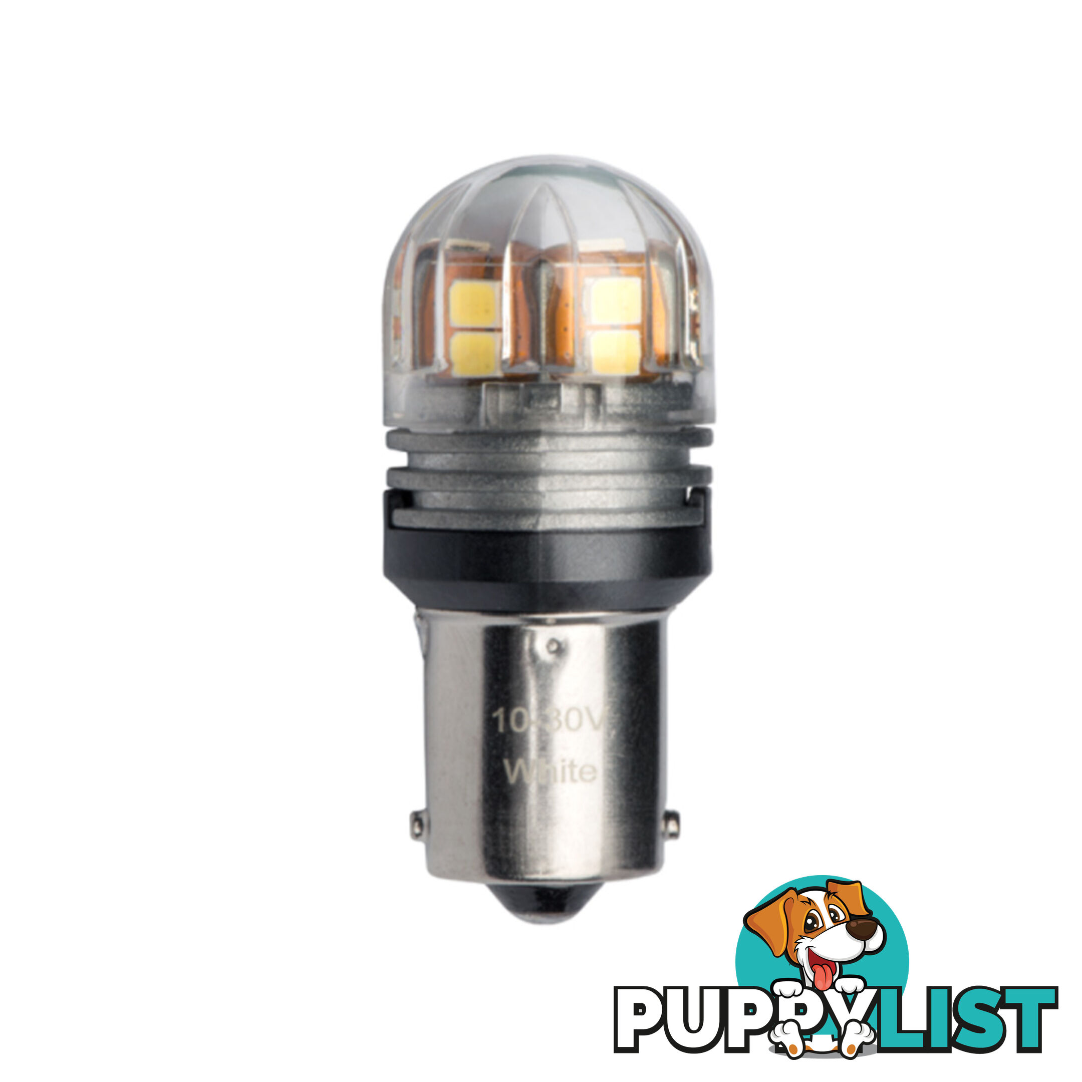 JW Speaker LED P21W Bulb 12/24v Bayonet Base White Light Twin Pack SKU - 990140