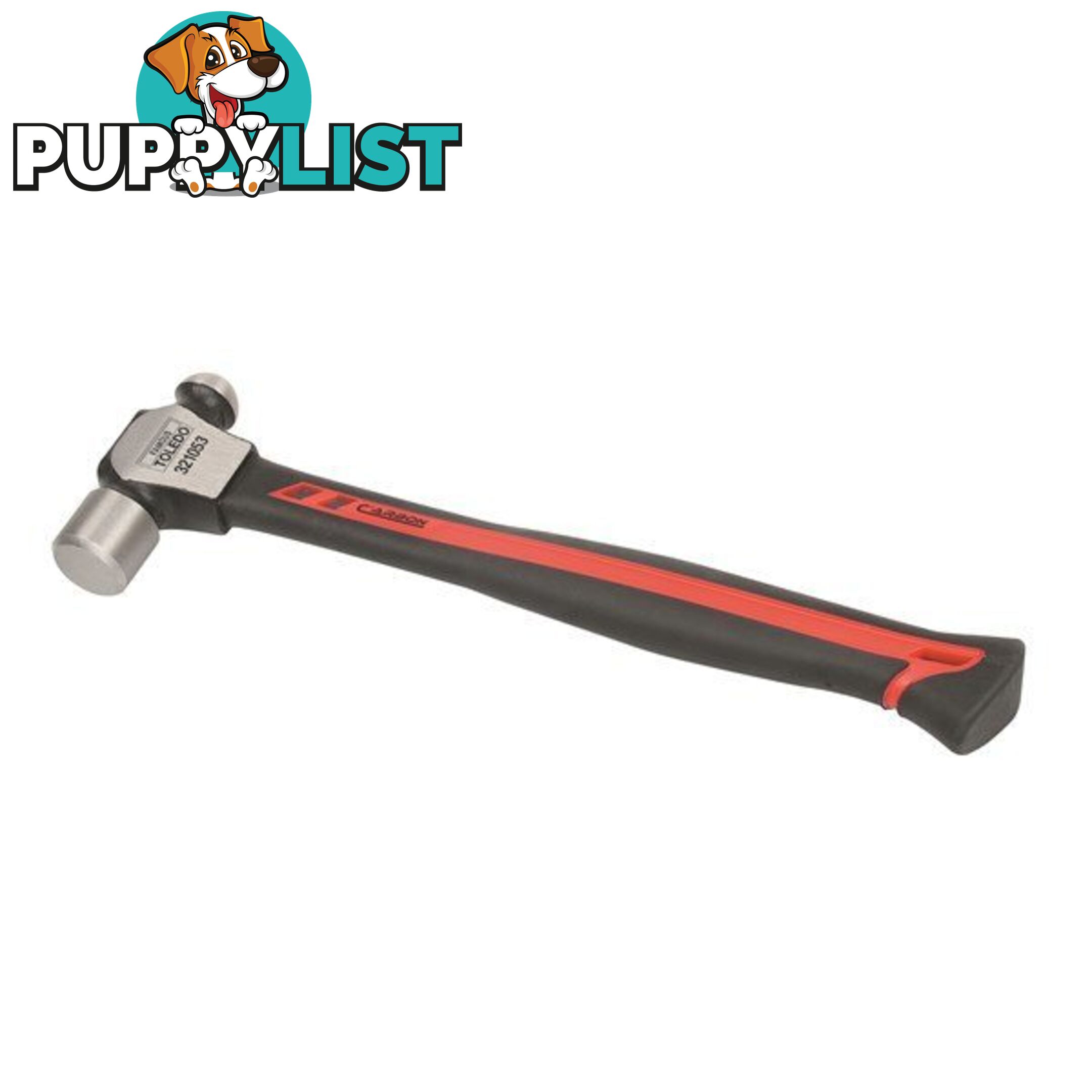 Toledo Ball Pein Hammer Carbon Fibre Handle  - 32oz / 900gr SKU - 321053