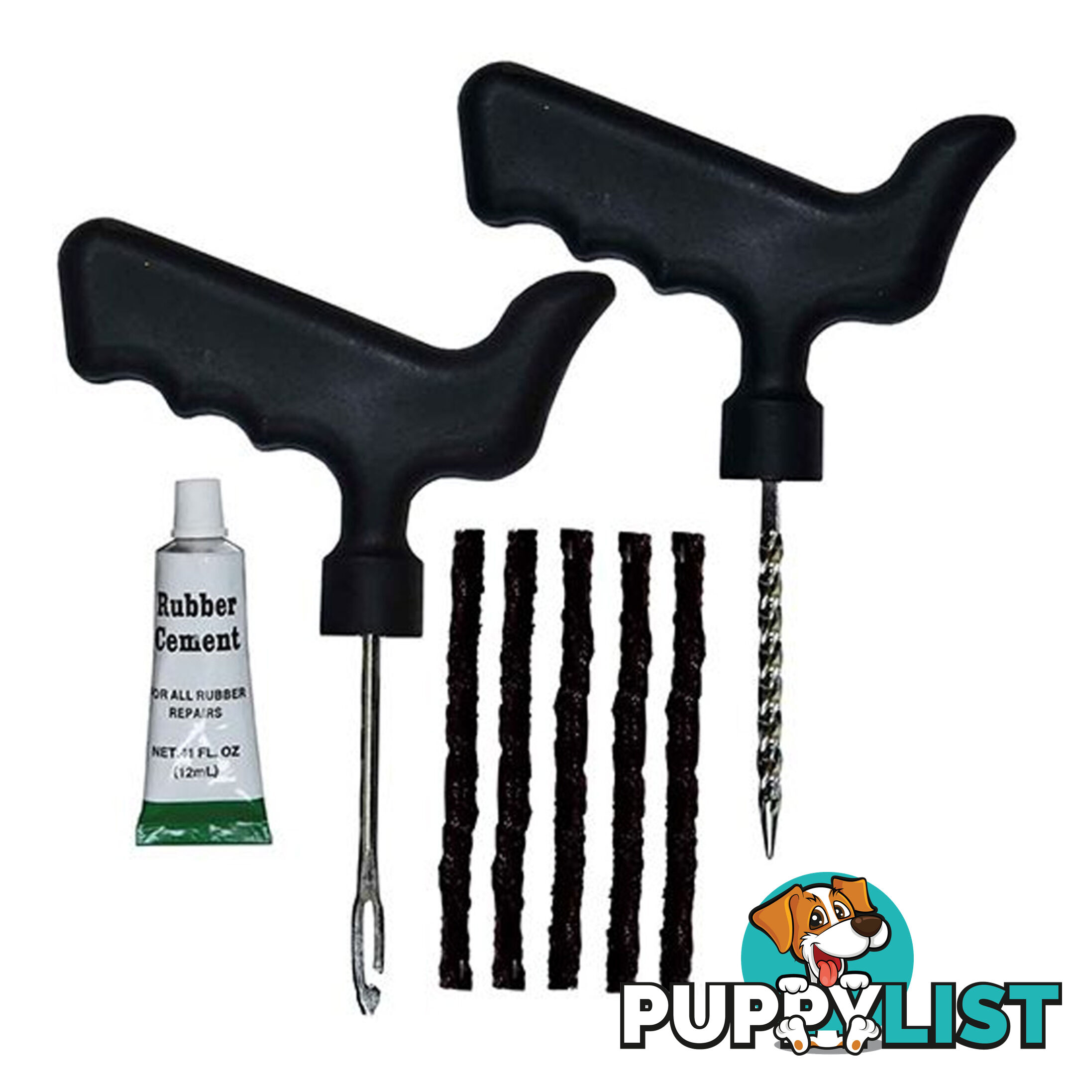 PK Tools Tyre Puncture Repair 8pc Kit Tubeless Tyre Repair SKU - RG2720