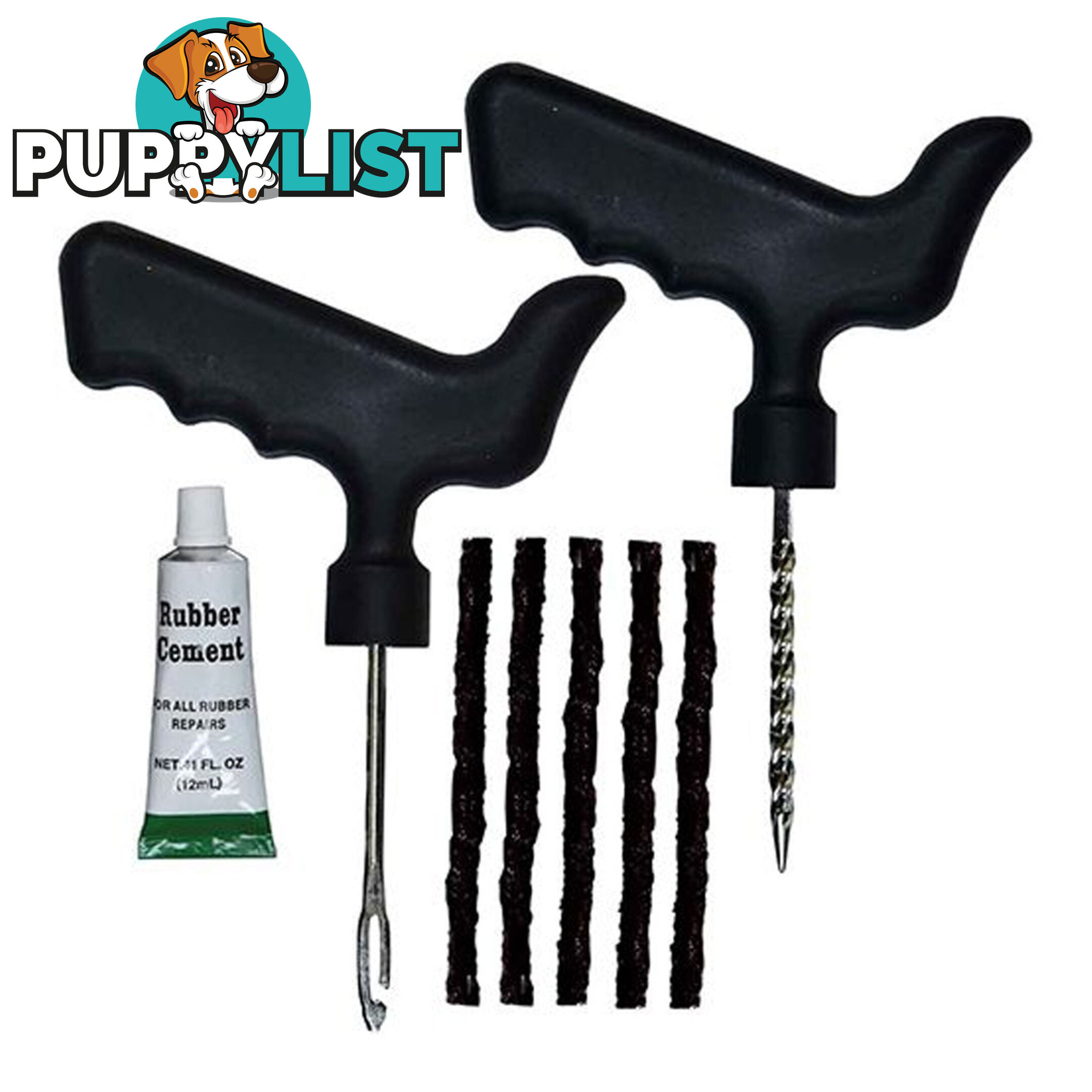 PK Tools Tyre Puncture Repair 8pc Kit Tubeless Tyre Repair SKU - RG2720