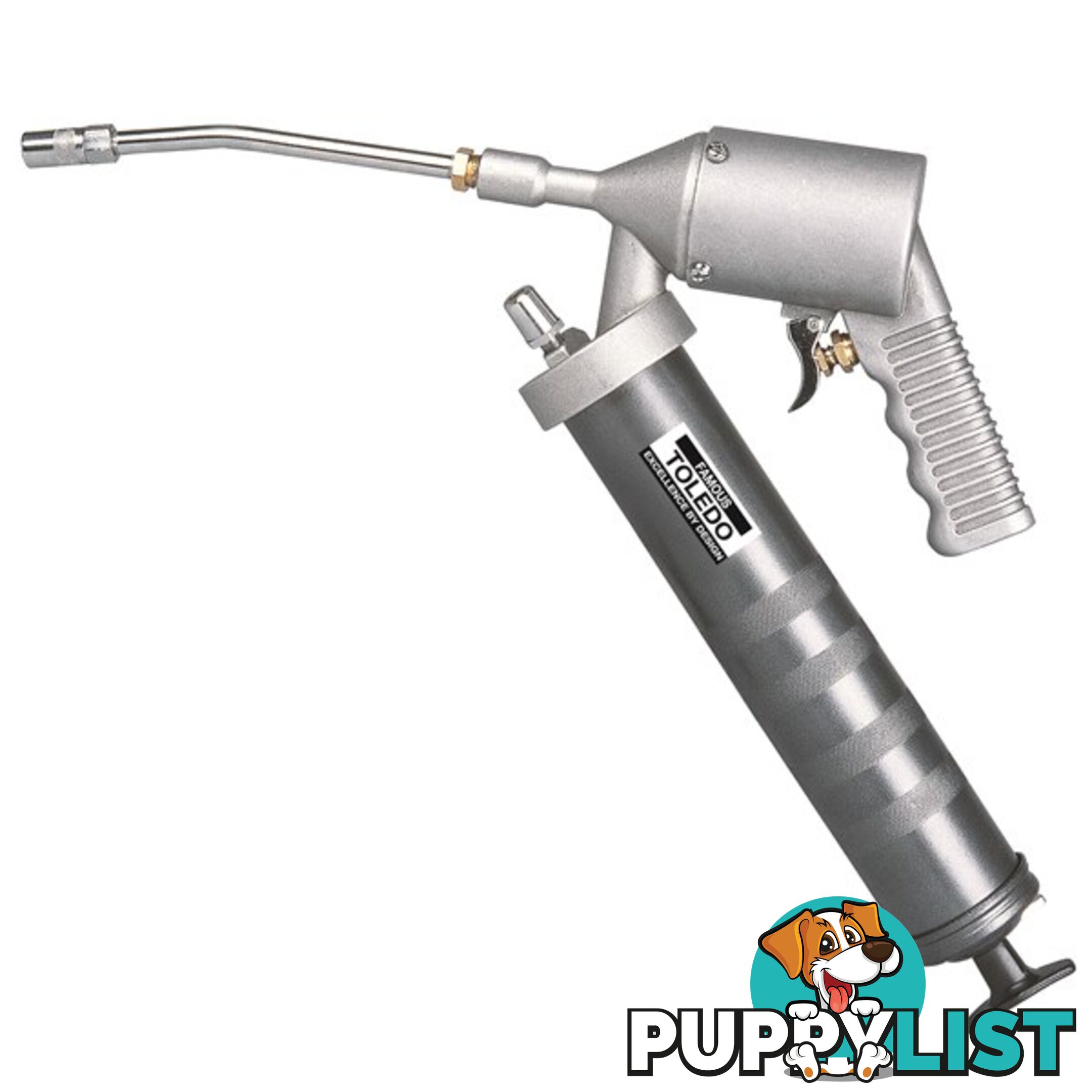 Toledo Air Operated Grease Gun  - Continuous Action SKU - 305041