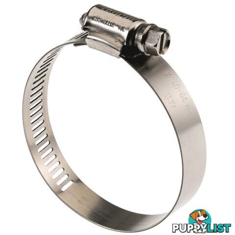 Tridon Full S. Steel Hose Clamps 71mm â 95mm Perforated Band 10pk SKU - HAS052P