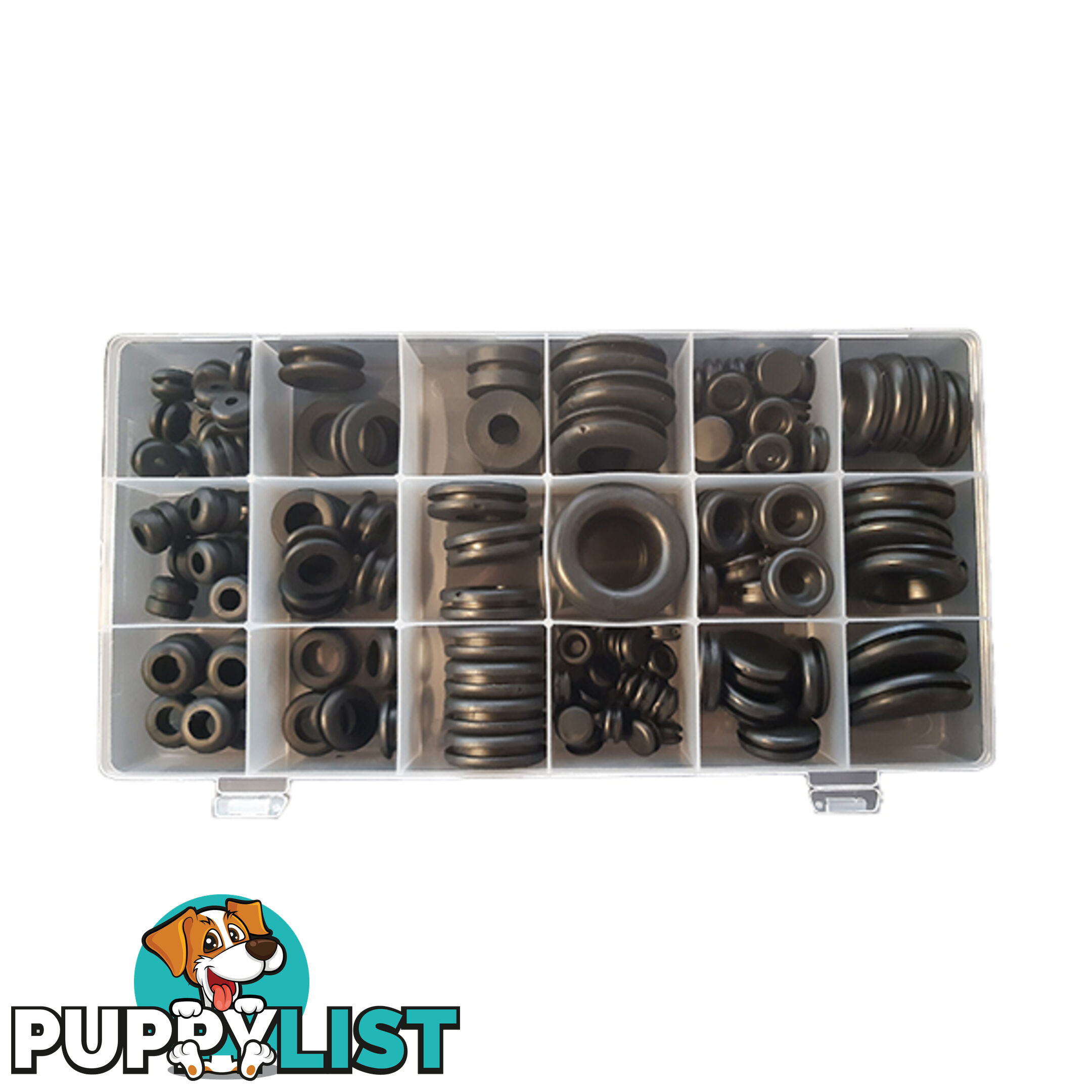 Rubber Grommet Assortment Kit 125pc SKU - RG28108