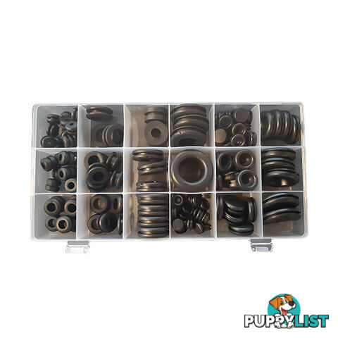 Rubber Grommet Assortment Kit 125pc SKU - RG28108