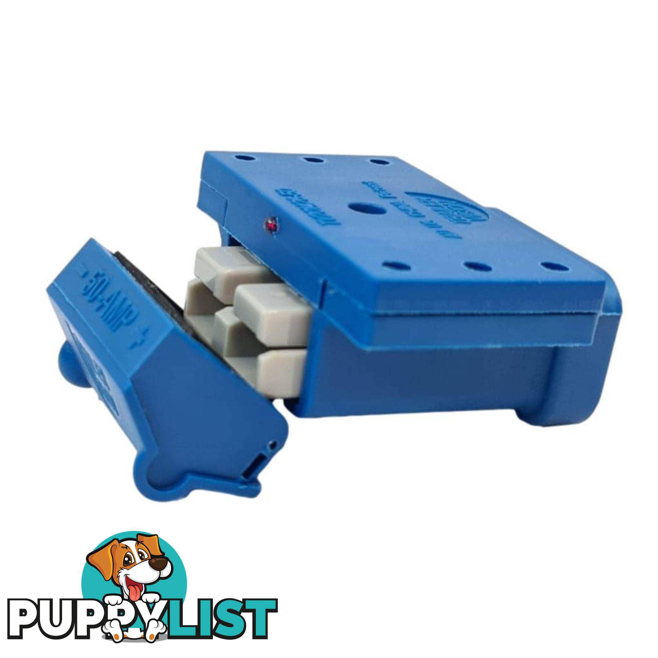 50amp Anderson Plug Blue Mounting Kit with LED Power Indicator SKU - TV-201426-50Blue