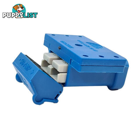 50amp Anderson Plug Blue Mounting Kit with LED Power Indicator SKU - TV-201426-50Blue