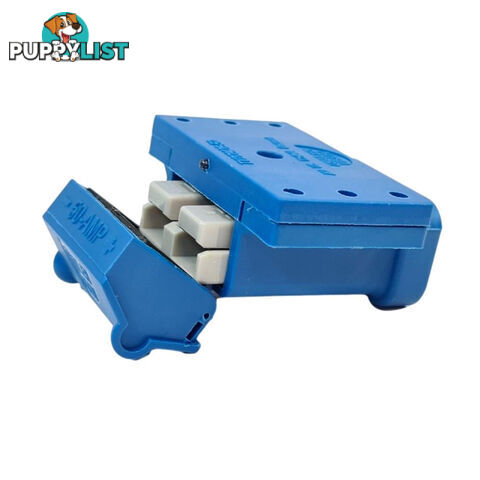 50amp Anderson Plug Blue Mounting Kit with LED Power Indicator SKU - TV-201426-50Blue