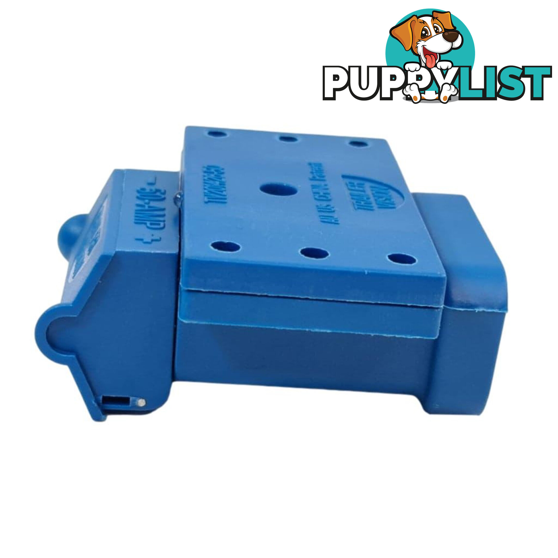 50amp Anderson Plug Blue Mounting Kit with LED Power Indicator SKU - TV-201426-50Blue