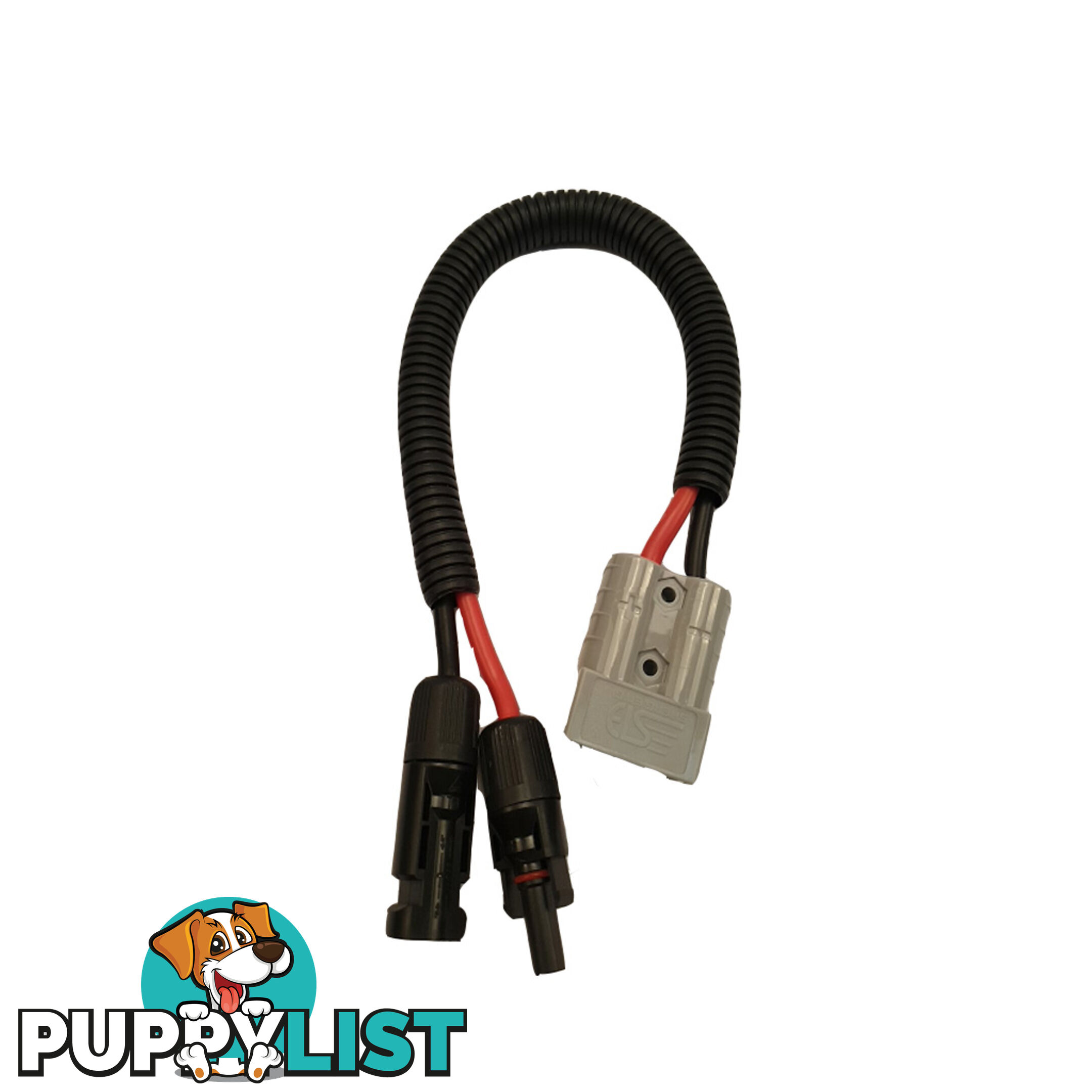 12 volt 50 amp Anderson Plug to Solar Plug Connection Adaptor SKU - 50ampAndoSolarAdap