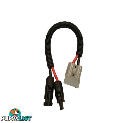 12 volt 50 amp Anderson Plug to Solar Plug Connection Adaptor SKU - 50ampAndoSolarAdap