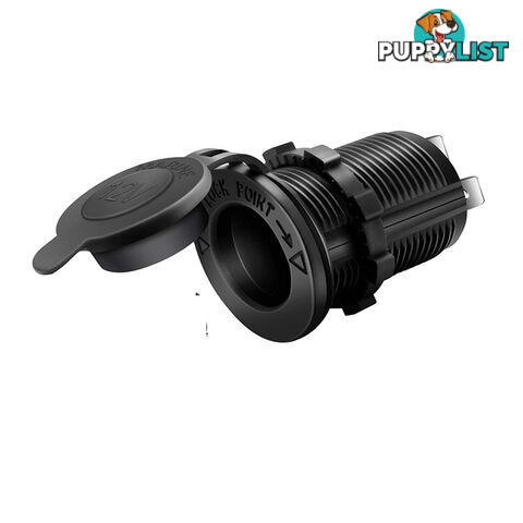 Female Cigeratte Socket Round Panel Mount SKU - BB-FemCigSocket